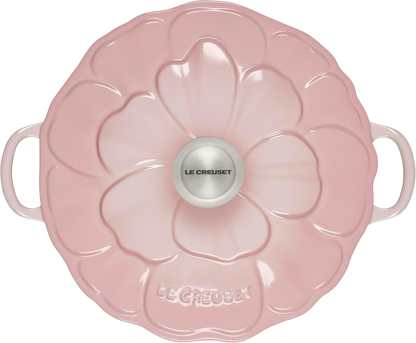 Le Creuset Signature Enameled Cast Iron Petal Braiser, 2.25qt., Shell Pink