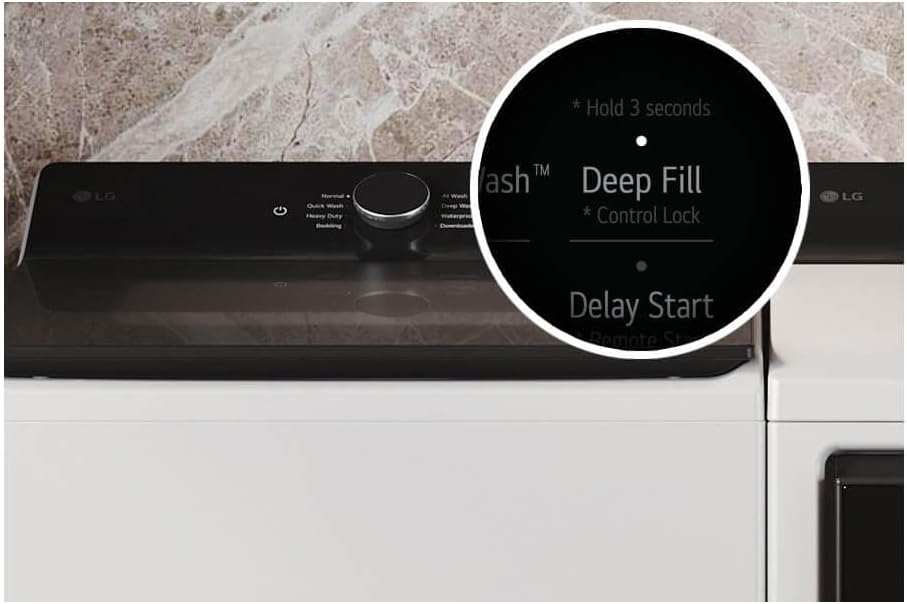 LG WT8400CW 5.5 Cu. Ft. White Mega Capacity Smart Top Load Washer w/EasyUnload