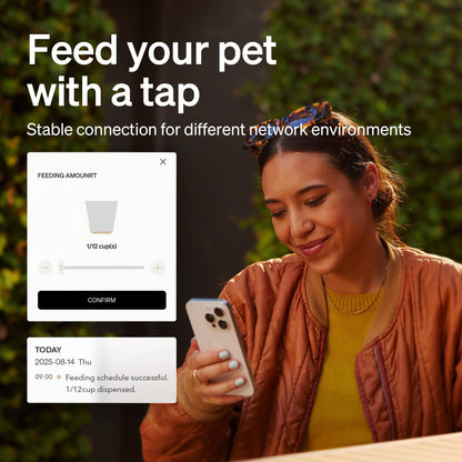 PETLIBRO Automatic Cat Feeder with 5G WiFi and Timer