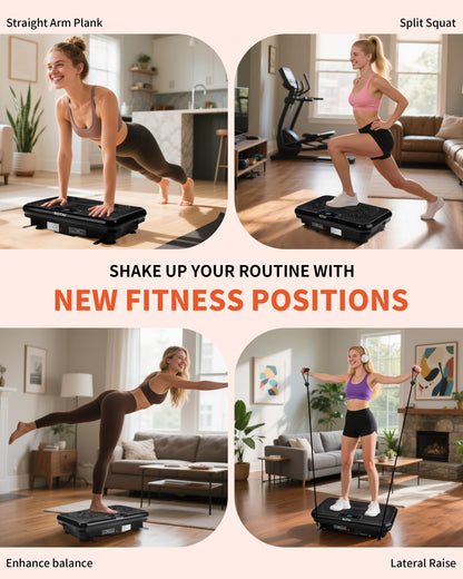ROTAI Vibration Plate Exercise Machine for Weight Loss
