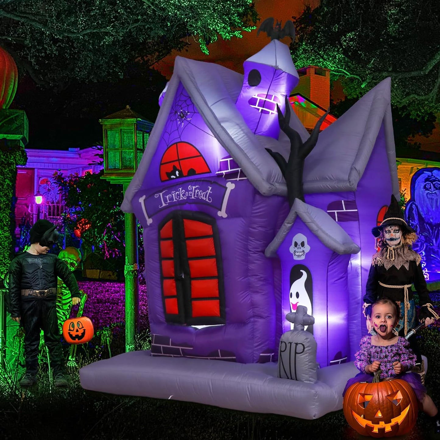 7ft Halloween Inflatable Outdoor Decoration