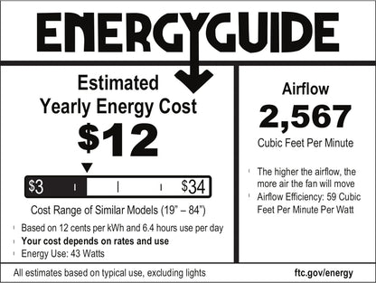 Hunter Fan Company Dempsey Low Profile Indoor / Outdoor Ceiling Fan with LED Light and Remote Control, 44", Matte Nickel