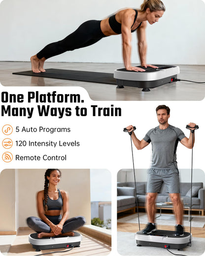 RENOJ Vibration Plate Exercise Machine for Weight Loss