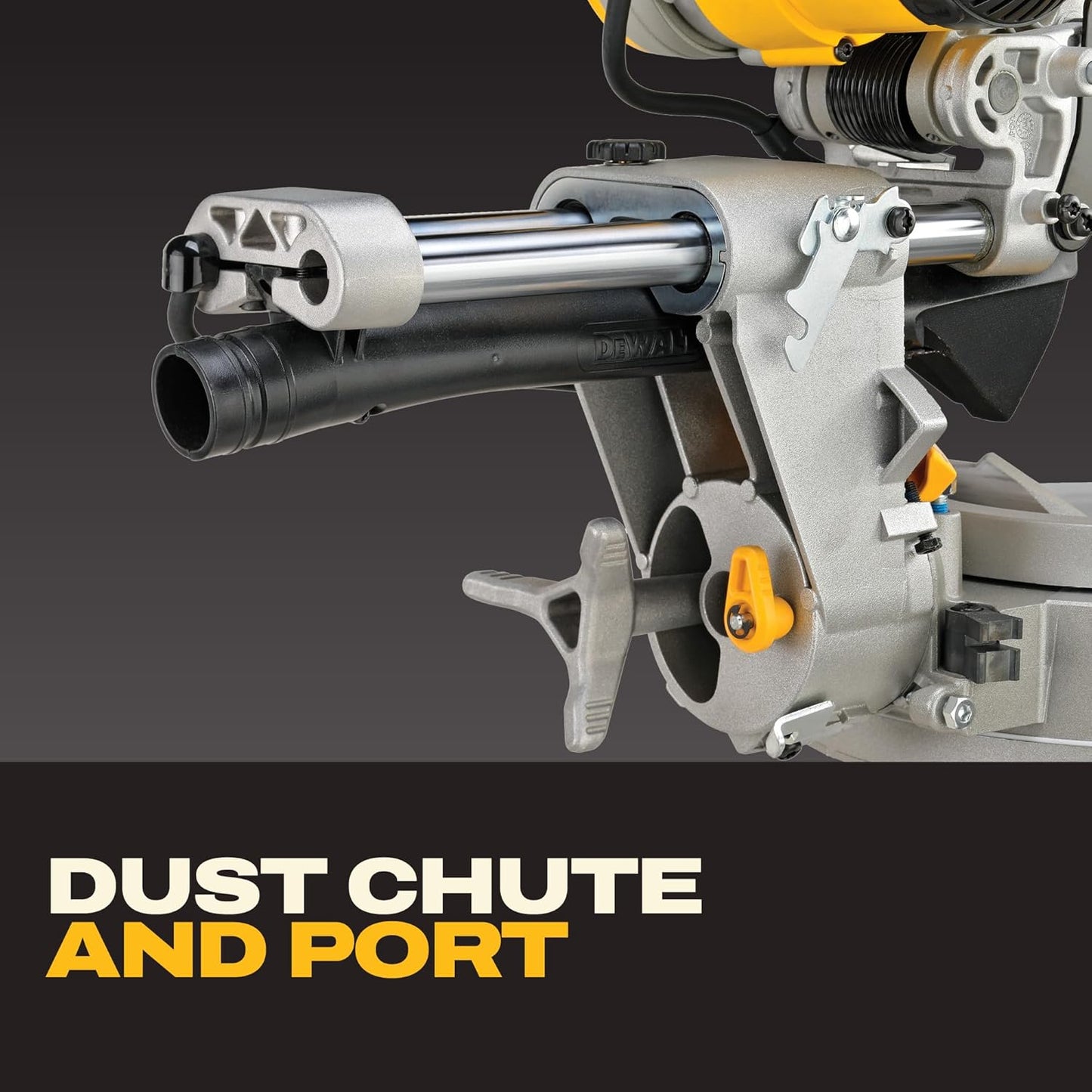 DEWALT Miter Saw, 12-inch Double Bevel Sliding Compound Miter Saw with XPS LED Shadow Light System, Includes Blade Wrench, Material Clamp and Dust Bag (DWS780)