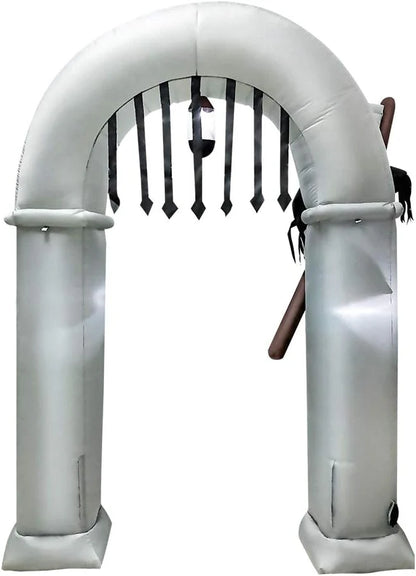 Halloween Inflatable Grim Reaper's Arch, 7.8 ft.