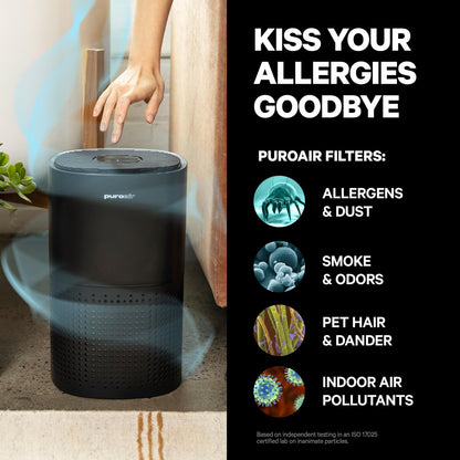 PUROAIR 240 HEPA Air Purifier for Large Rooms - 1,000 Sq Ft