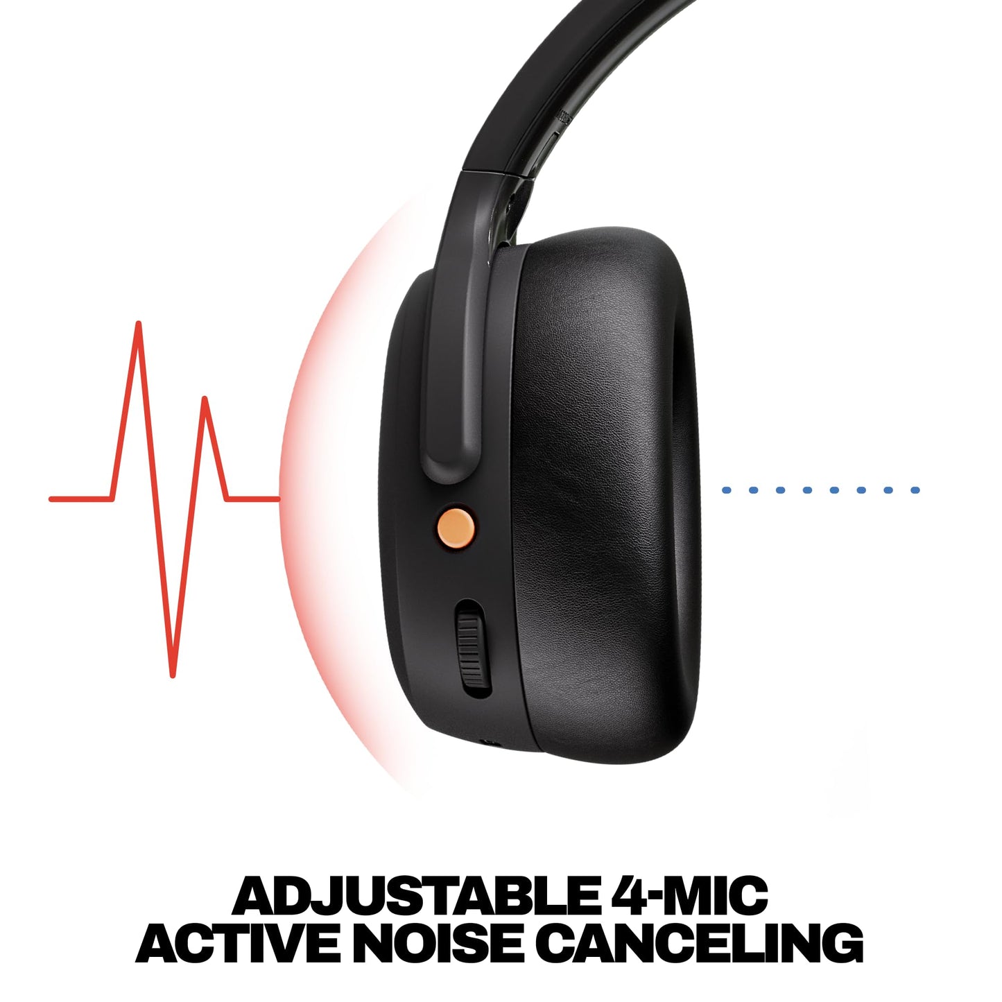 SKULLCANDY Crusher ANC 2 Wireless Over-Ear Headphones - True Black