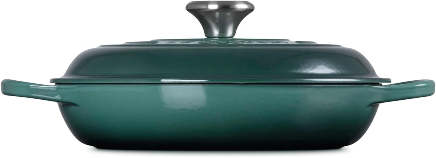 Le Creuset Enameled Cast Iron Signature Braiser, 2.25 qt., Artichaut