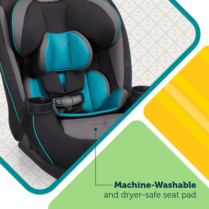 SAFETY 1ST Grow and Go Slim Convertible Car Seat, Black Phantom