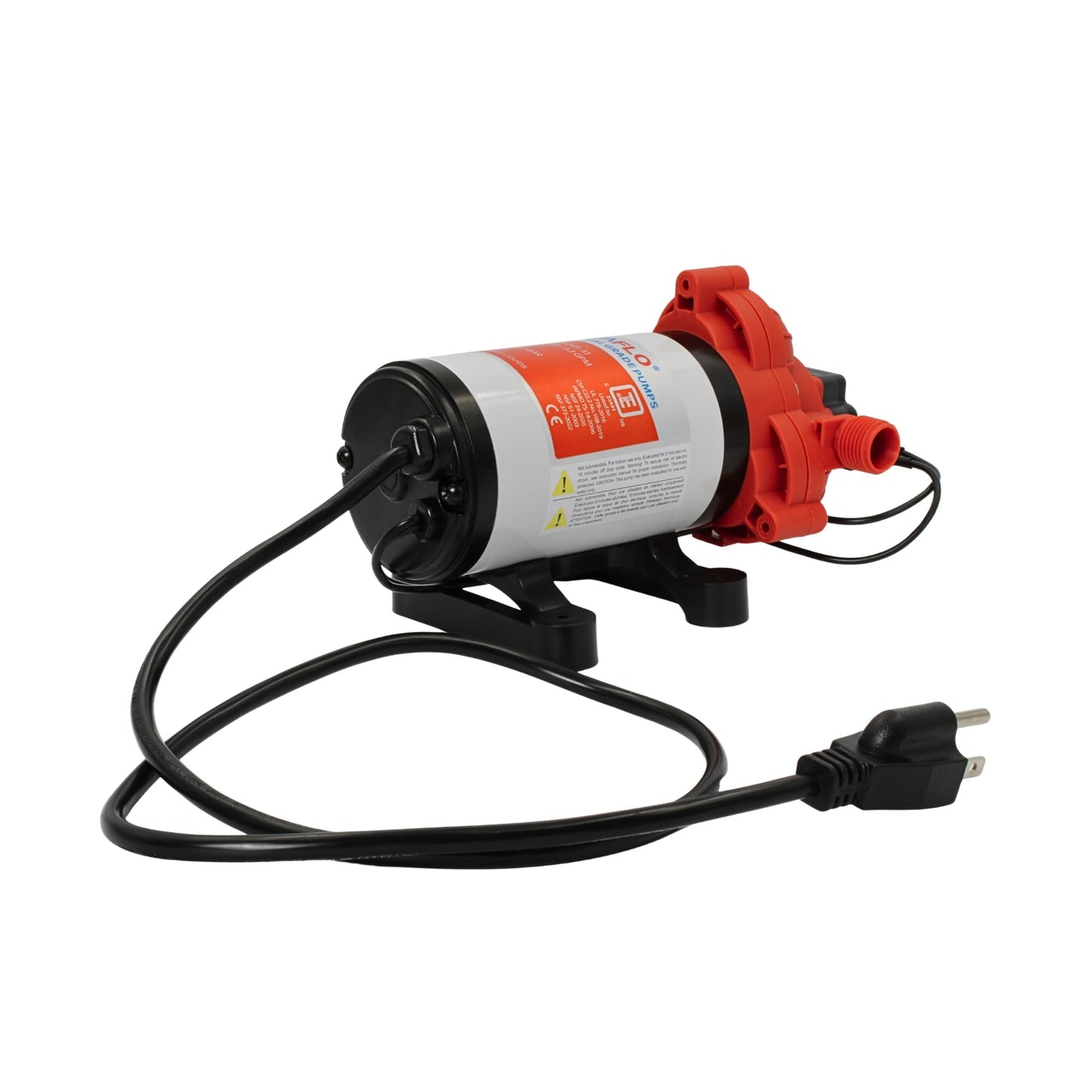 SEAFLO 33 Series Water Pump | 110V AC 3.3 GPM Self Priming
