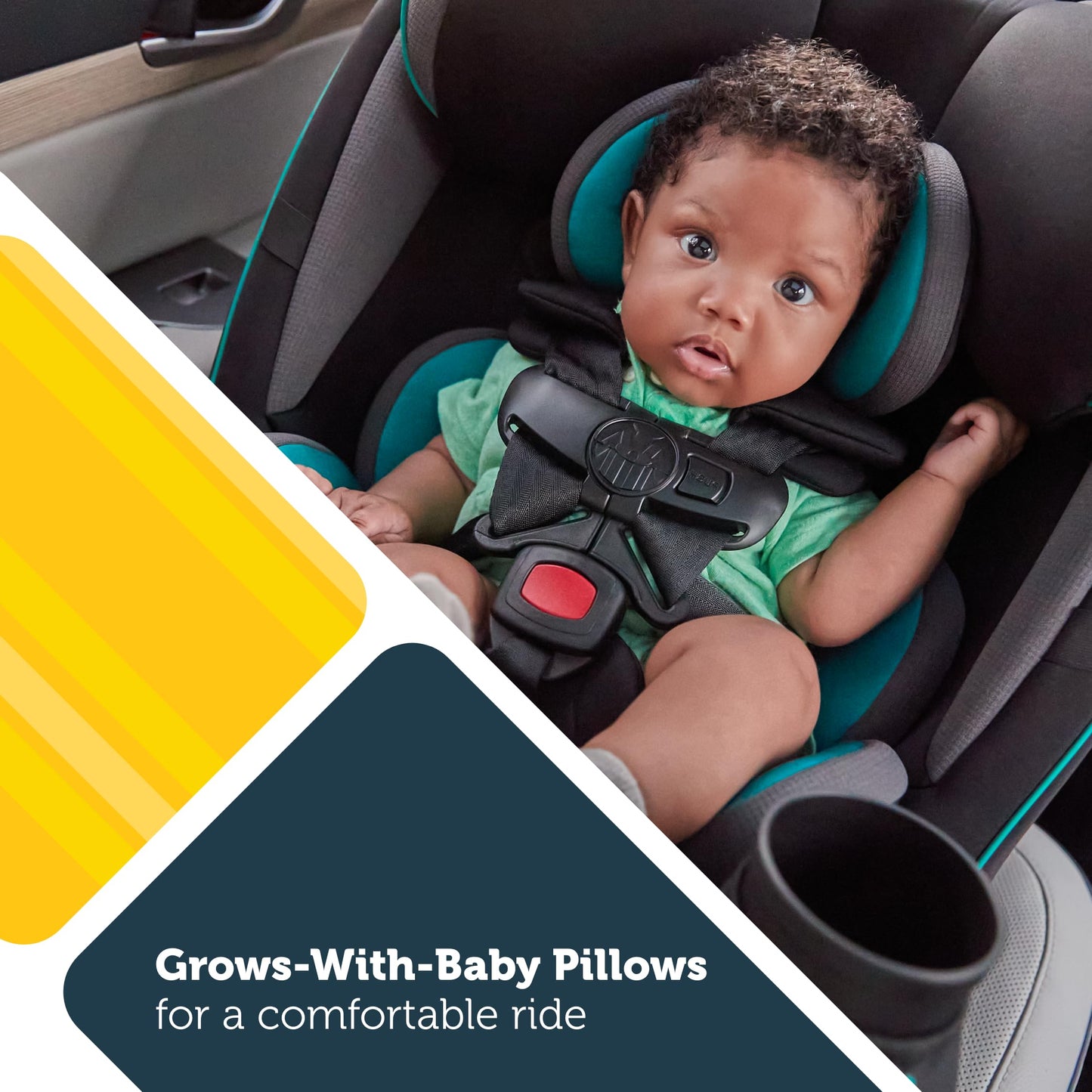SAFETY 1ST Grow and Go All-in-One Slim Car Seat - Alaskan Blue