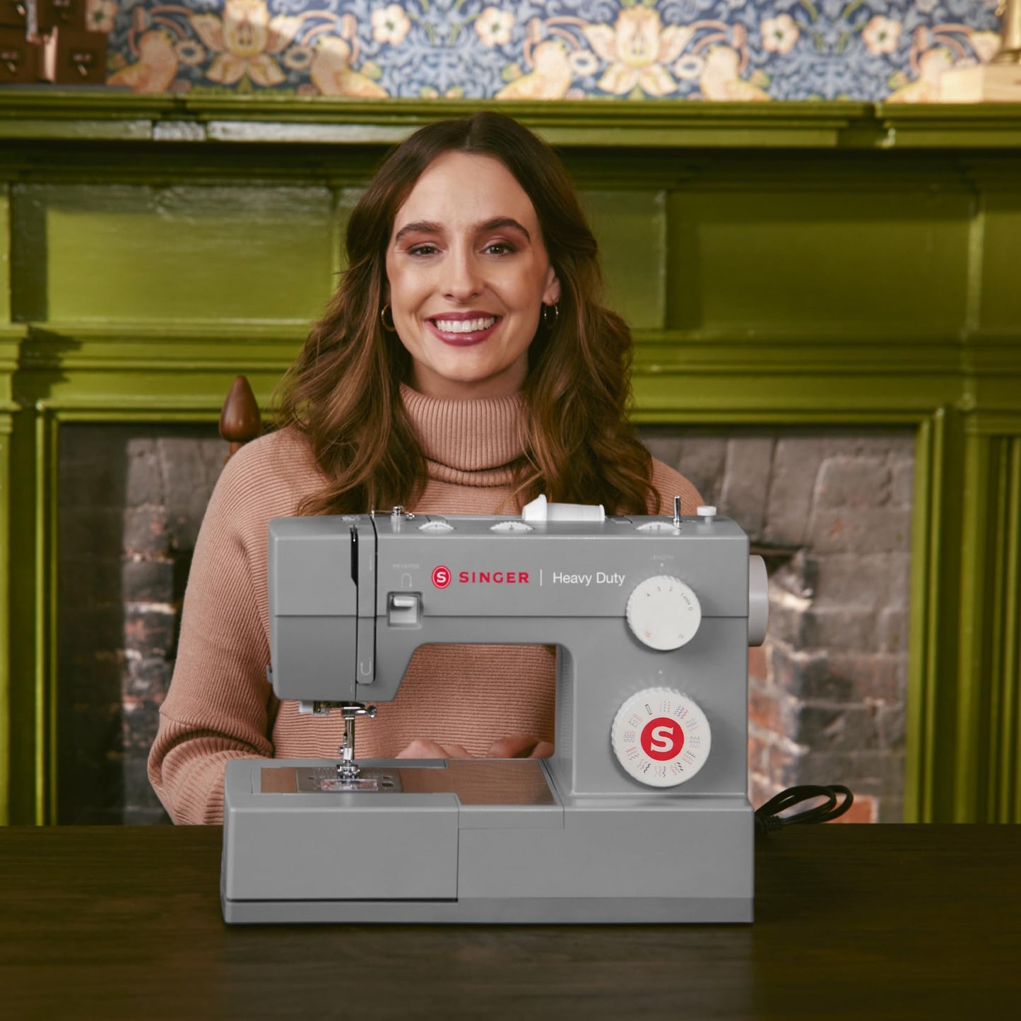 SINGER Heavy Duty 4452 High Speed Sewing Machine with Accessories