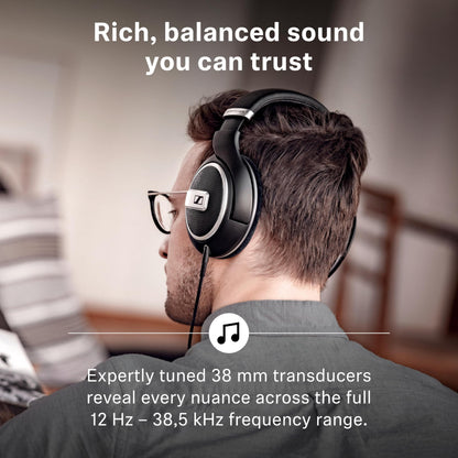 SENNHEISER HD 599 SE Open-Back Headphones - Balanced Audio