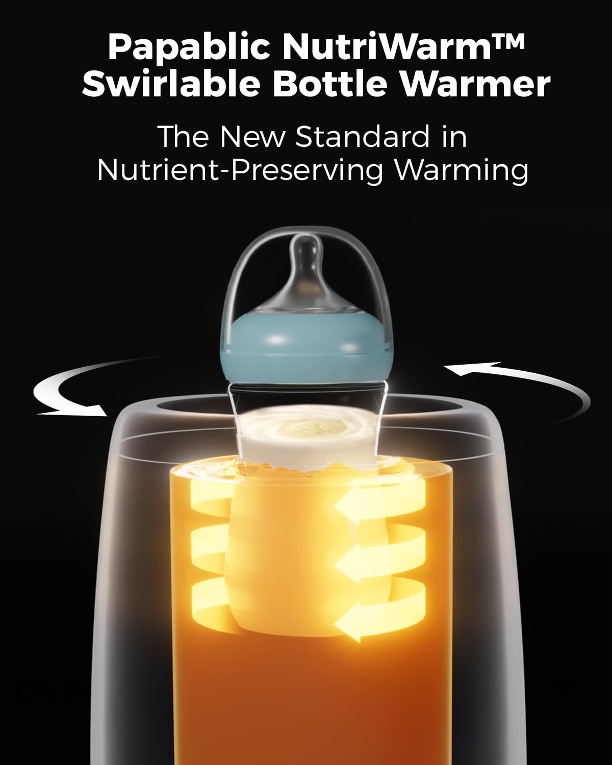 PAPABLIC NutriWarm Swirlable Bottle Warmer