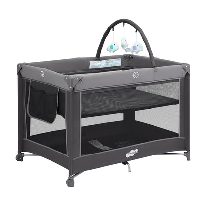 PAMO BABE Portable Playpen Foldable Playard for Babies & Toddlers