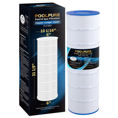POOLPURE PLF150A Pool Filter Compatible with Pentair & Unicel