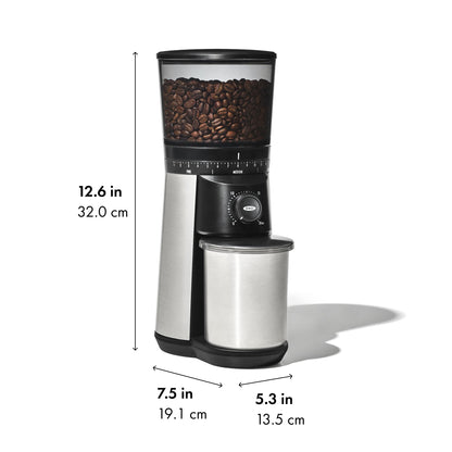OXO Brew Conical Burr Coffee Grinder - Stainless Steel