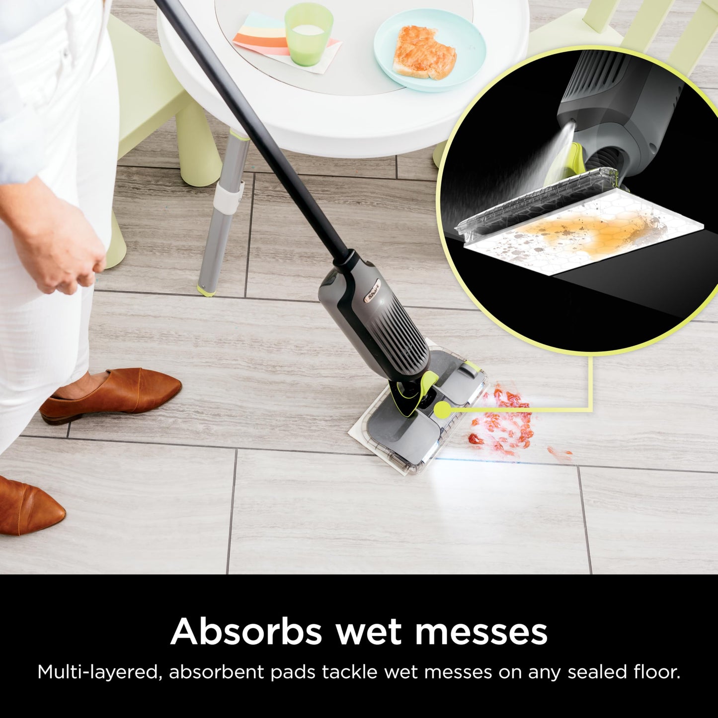 SHARK VACMOP Cordless Hard Floor Cleaner & Mop