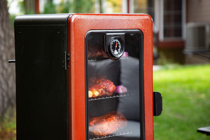 PIT BOSS 3-Series Gas Vertical Smoker - Red Hammertone 10773