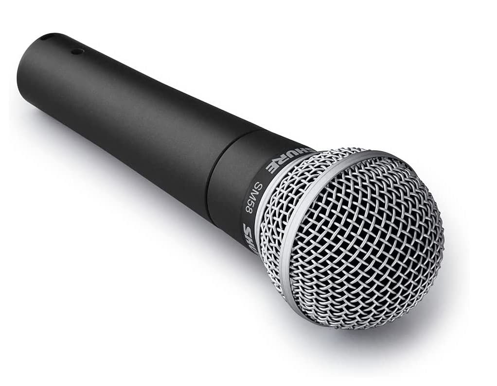 SHURE SM58-LC Dynamic Vocal Microphone - Professional XLR Mic