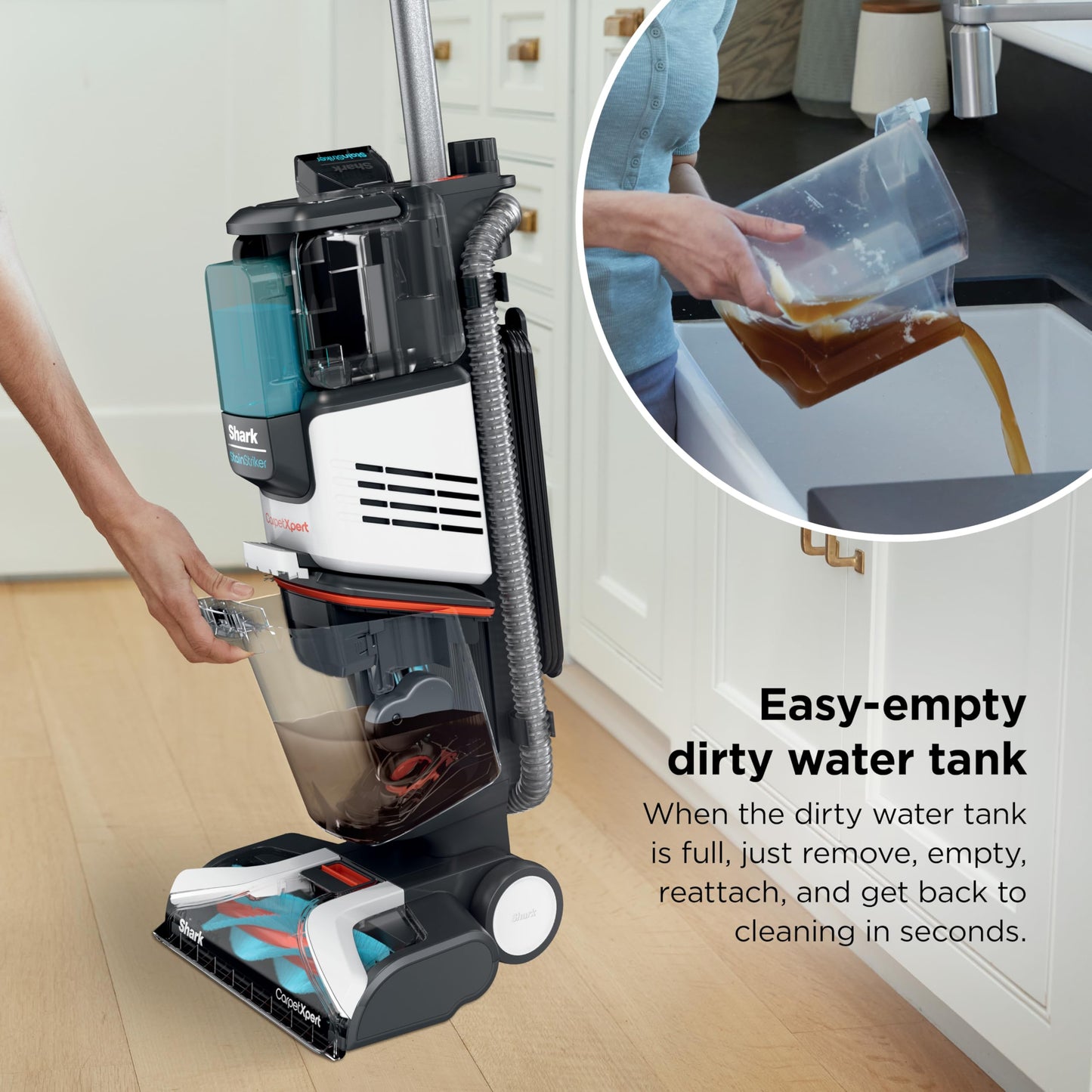 SHARK CarpetXpert Upright Carpet & Rug Cleaner EX201