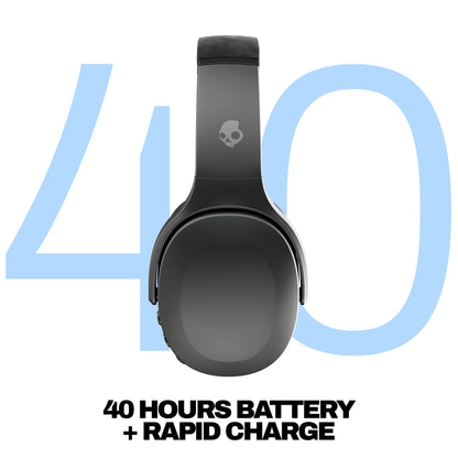 SKULLCANDY Crusher Evo Wireless Bluetooth Headphones - True Black