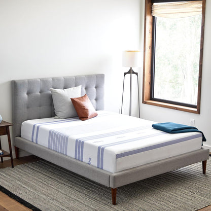 Vibe Gel Memory Foam Mattress, 12-Inch CertiPUR-US Certified Bed-in-a-Box, King, White