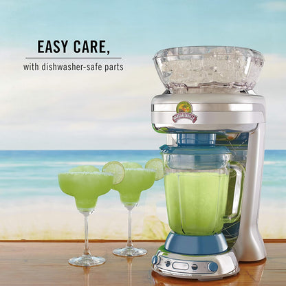 Margaritaville Key West Frozen Concoction Maker with Easy Pour Jar and XL Ice Reservoir, 4 Programmed Drink Settings, Great for Entertaining and Parties