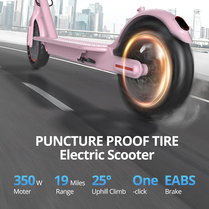 ROINSIDE Electric Scooter - Long-Range, 350W/500W Motor