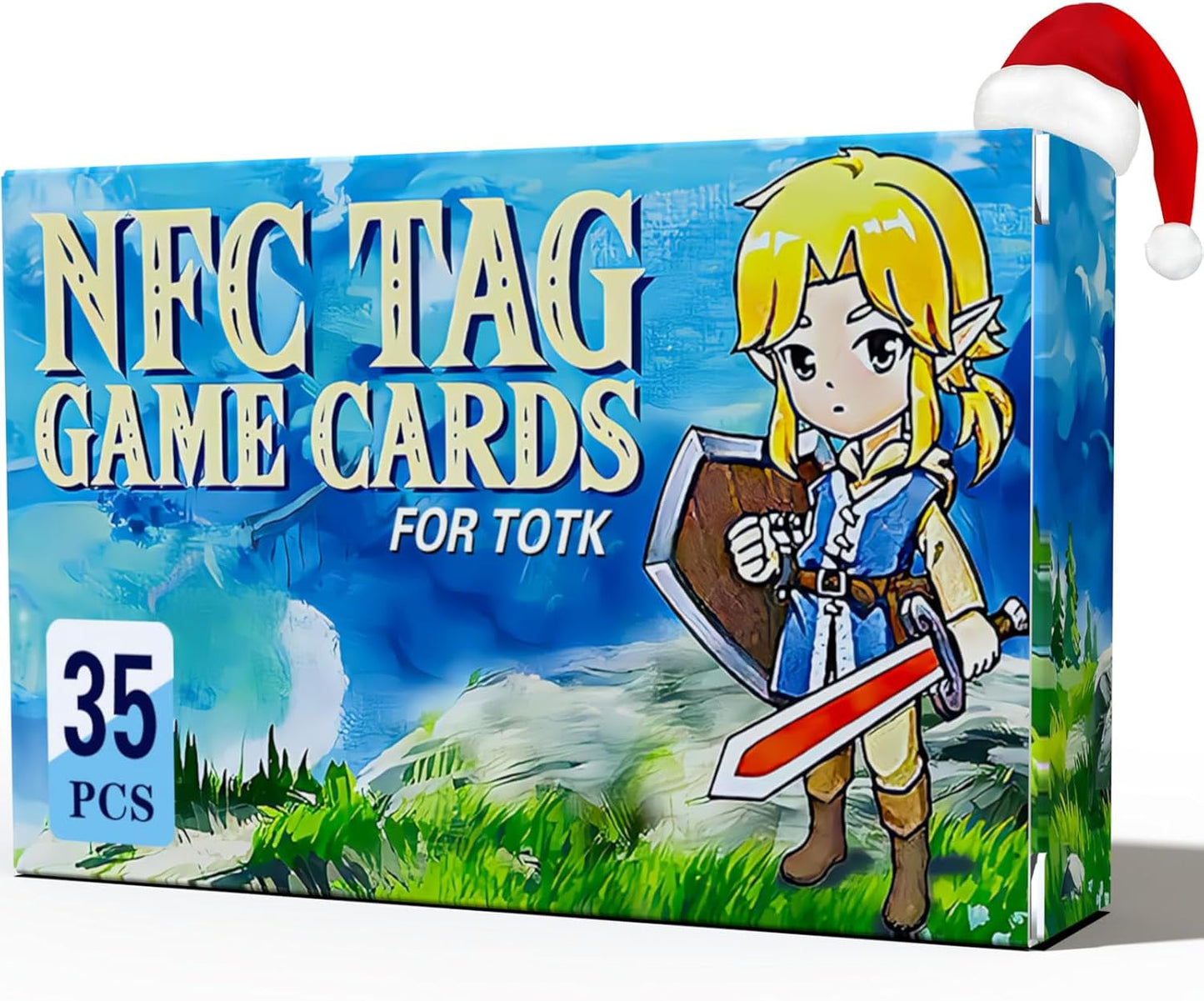 35Pcs NFC Mini Eow & TOTK & BOTW Cards Now Including The 4 New Sages:Complete Set of 35 Unique Collectible Cards for TOTK, Eow, BOTW & SSHD, Ages 120+