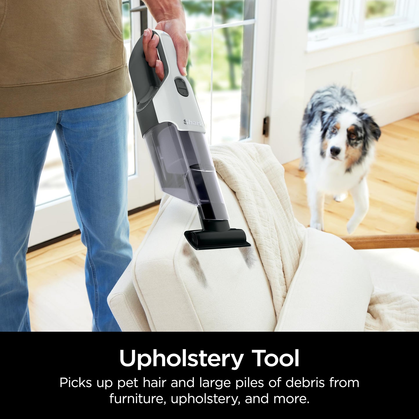 SHARK Cyclone PET Handheld Vacuum - Powerful Pet Hair Pickup