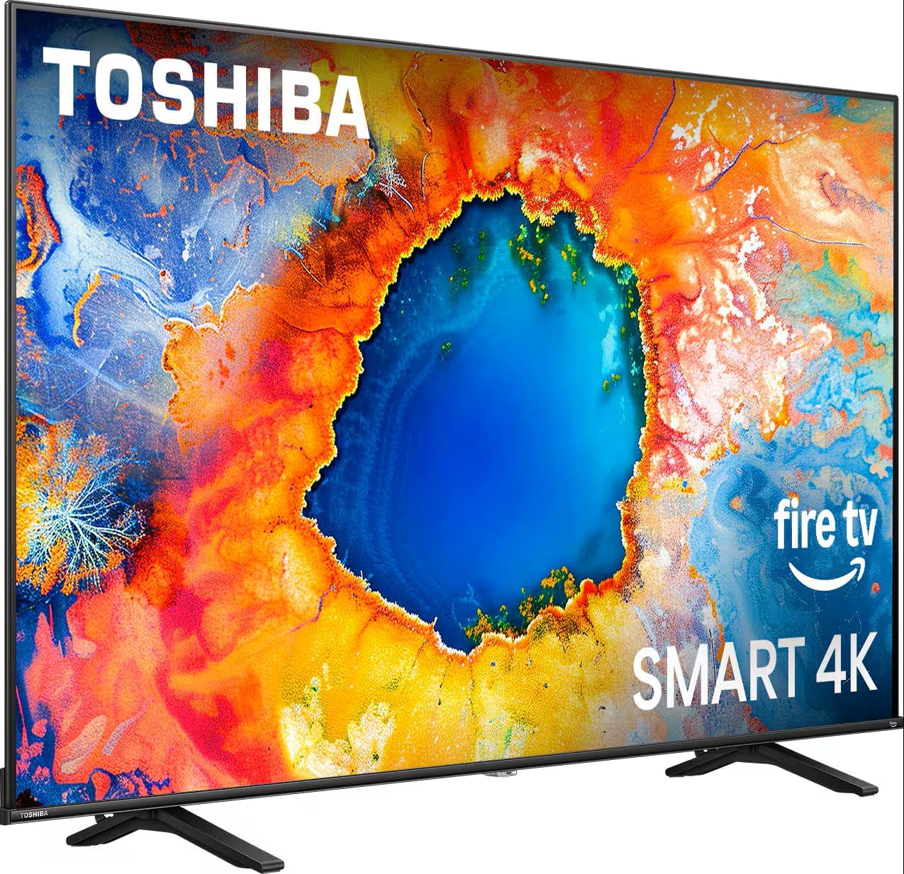 TOSHIBA 75-inch Class C350 Series LED 4K UHD Smart Fire TV with Voice Remote with Alexa (75C350NU)