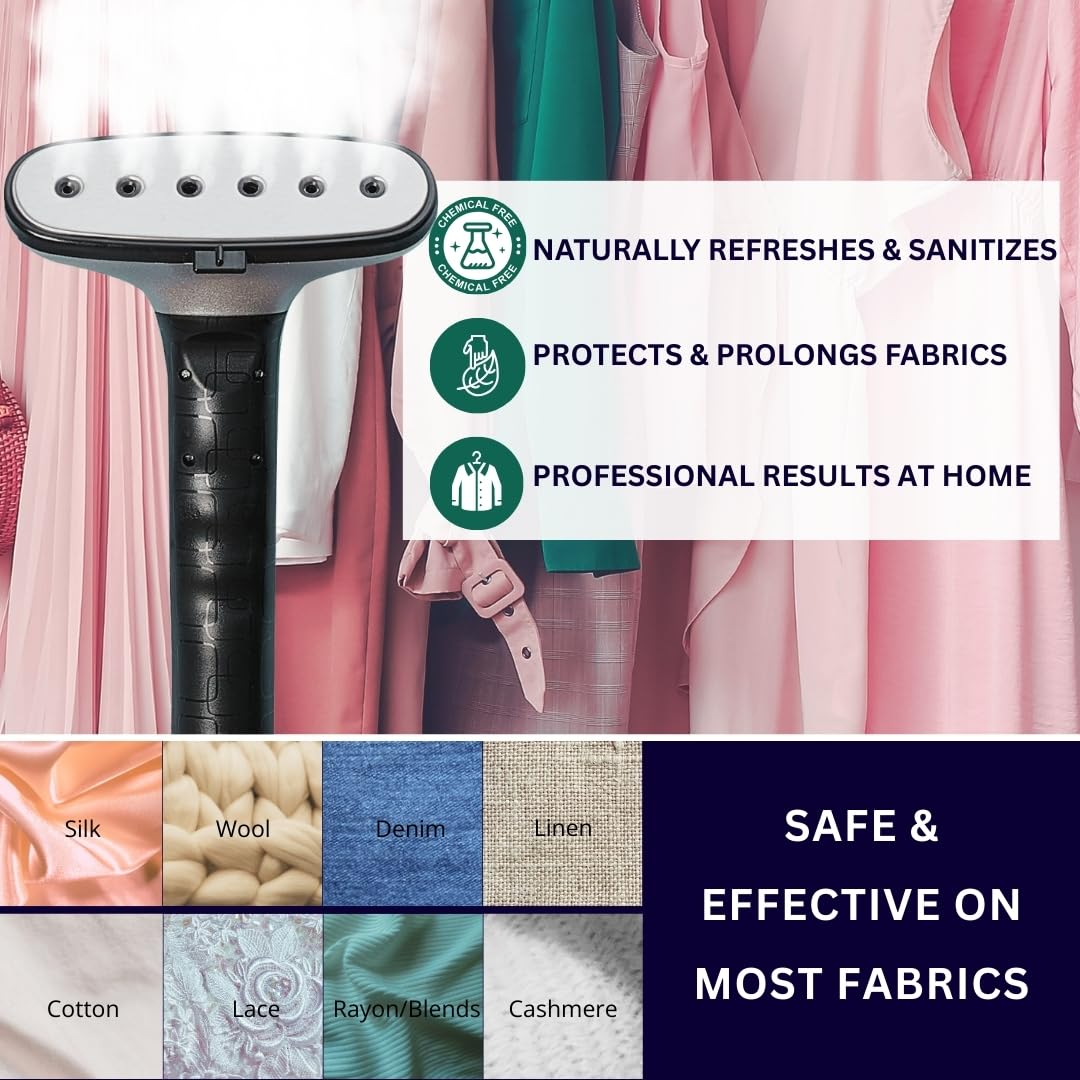 SALAV Heavy Duty Full-Size Garment Steamer 1800W