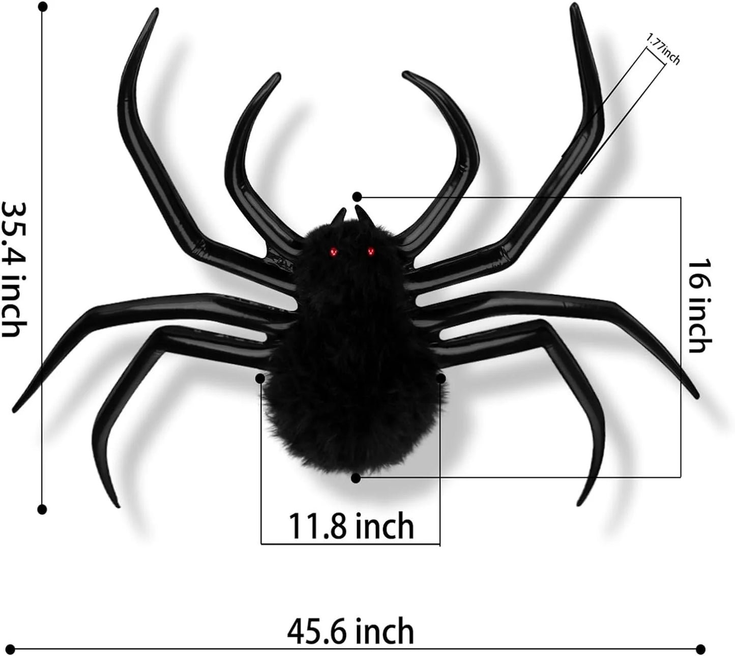 Halloween inflatable spider
