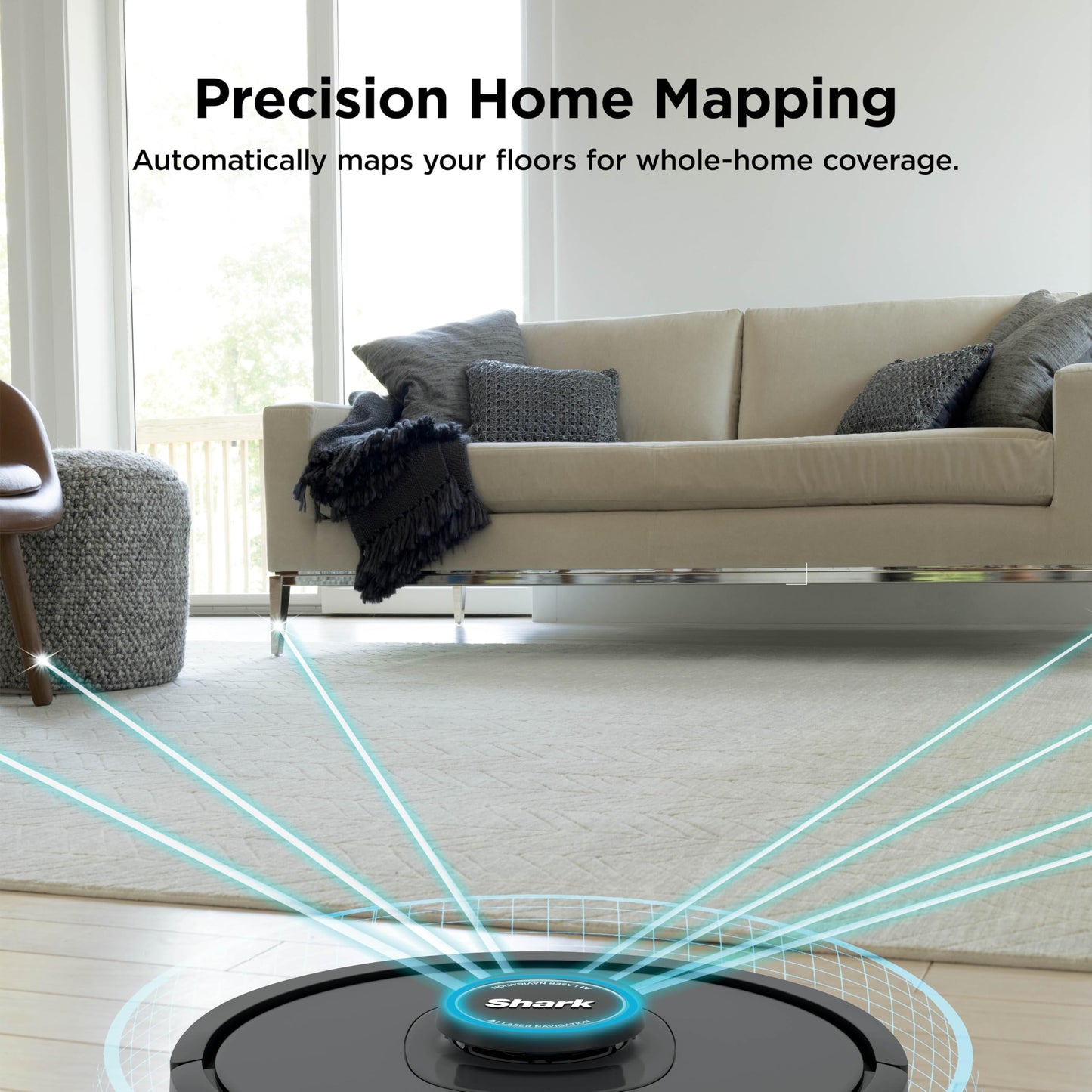 SHARK AV2501S AI Ultra Robot Vacuum - HEPA, Self-Empty, WiFi