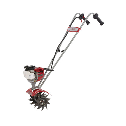 MANTIS 7268 Mini-Tiller/Cultivator 25-cc 9-in Front-Tine Forward-rotating Tiller (CARB)