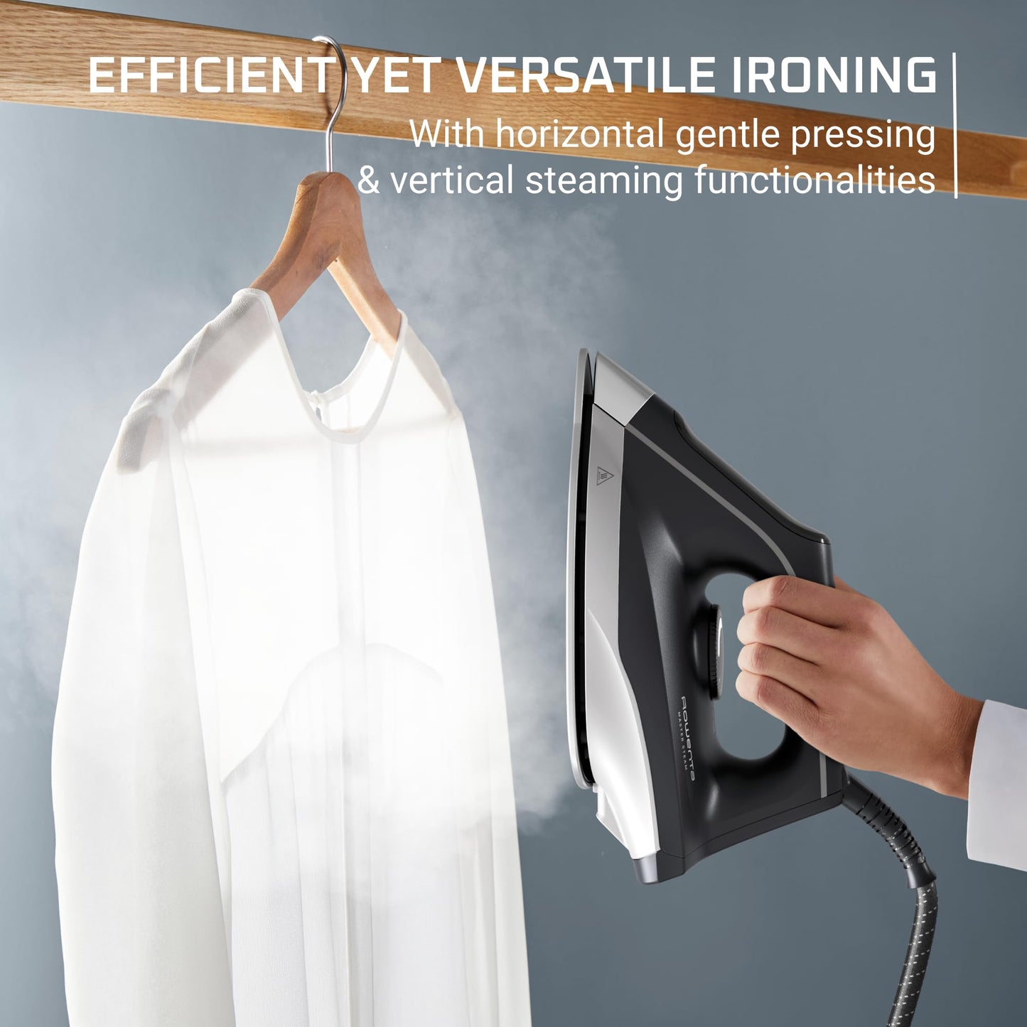 ROWENTA Iron Steamer for Clothes - Professional Steam Iron