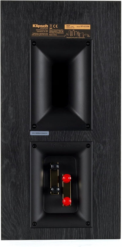 Klipsch RP-600M Reference Premiere Bookshelf Speakers - Pair (Ebony)