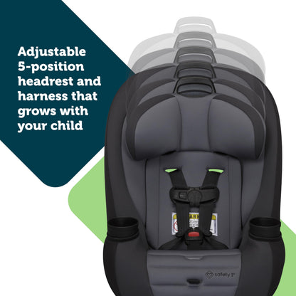 SAFETY 1ST Ellaris 3-in-1 Convertible Car Seat, Slim Fit