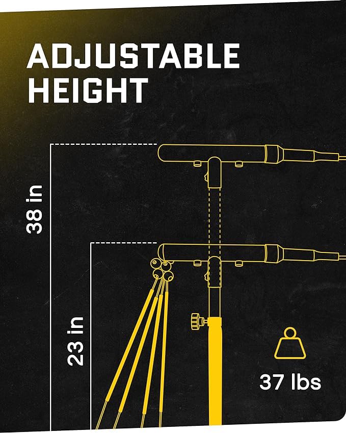 SKLZ Hurricane Baseball Swing Trainer - Adjustable Height