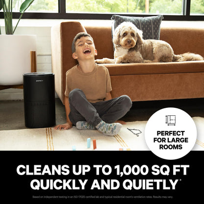 PUROAIR 240 HEPA Air Purifier for Large Rooms - 1,000 Sq Ft