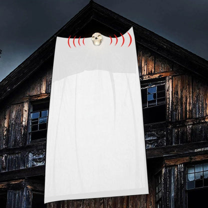 LED horror ghost yarn large hanging ghost light Halloween decoration