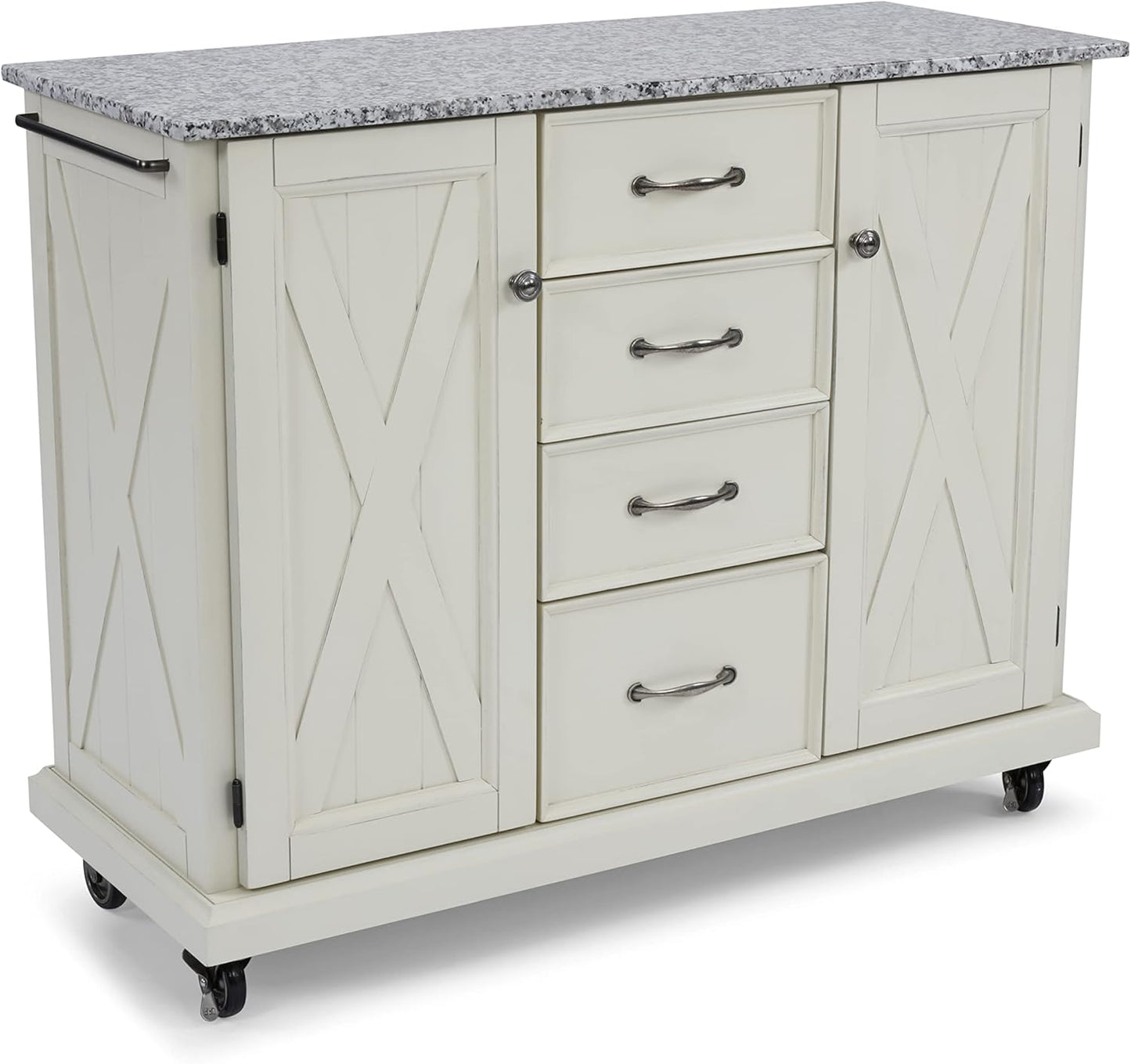 Seaside Lodge Granite Top Kitchen Cart by homestyles