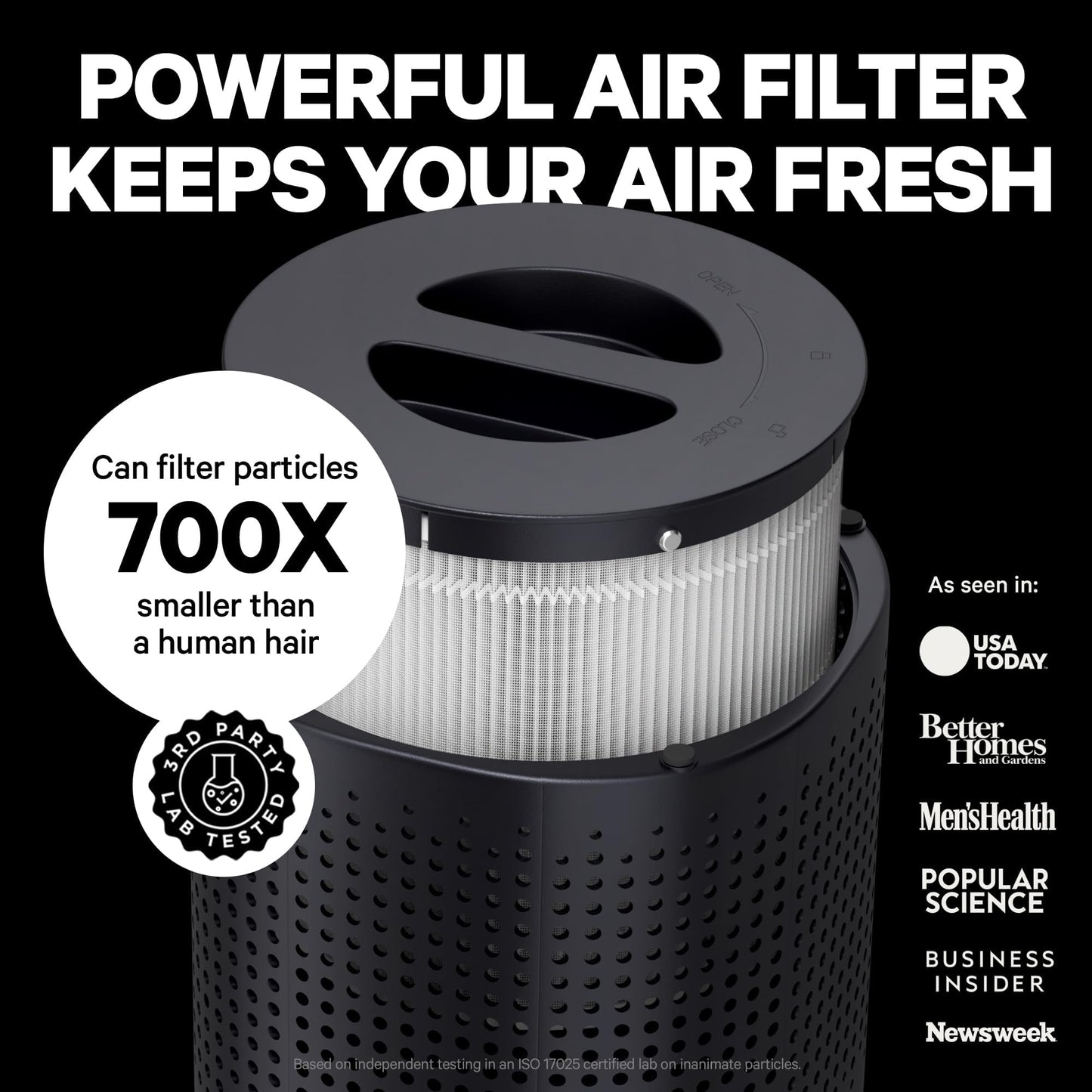PUROAIR 240 HEPA Air Purifier for Large Rooms - 1,000 Sq Ft