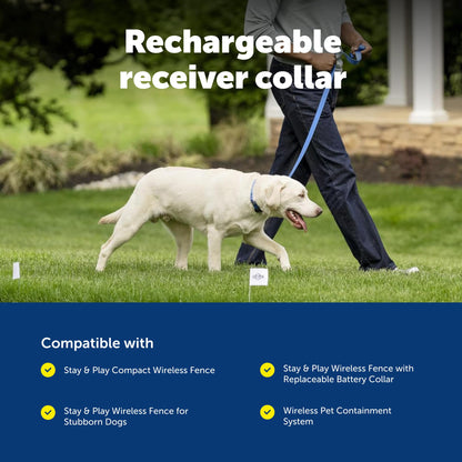 PETSAFE Stay & Play Wireless Fence Receiver Collar - Waterproof