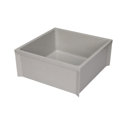 Zurn Z1996-24 Z1996 24" x 24" Mop Basin with PVC Drain Assembly