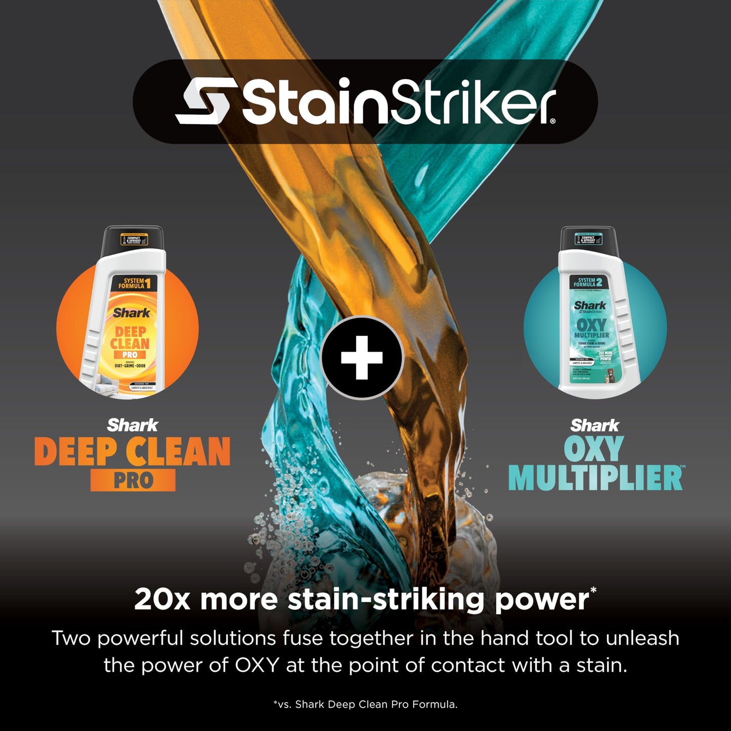 SHARK StainStriker Portable Upholstery Cleaner - Spot & Odor Remover