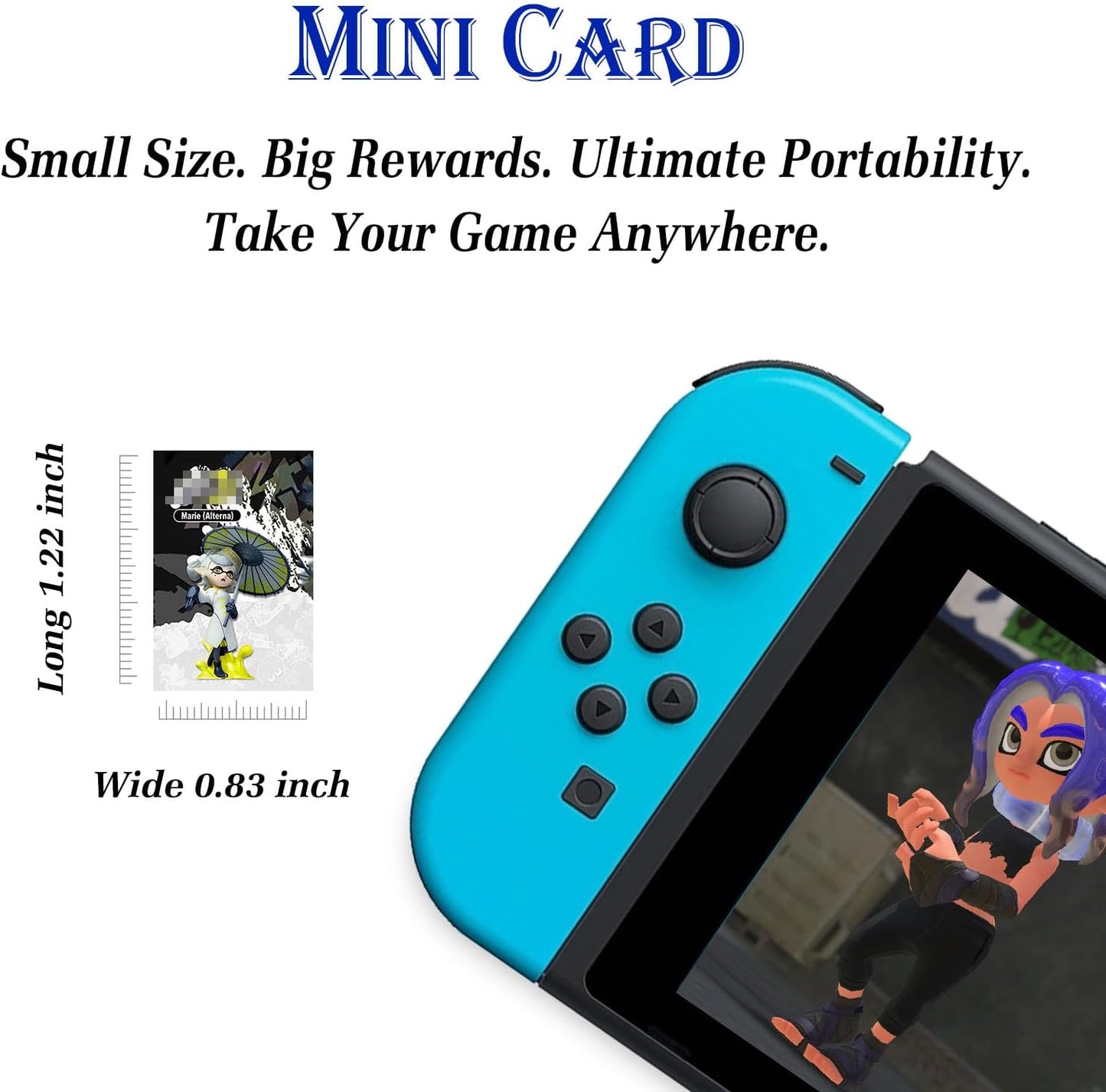 27Pcs NFC Mini Cards for Splat 3&2: Complete Set of 27 Unique Collectible Cards, Includes All Idols (Deep Cut, Off The Hook, Squid Sisters)